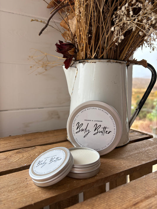 Orange and Lavender Body Butter